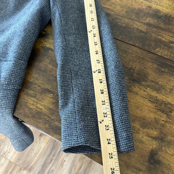 Pendleton wool sports coat jacket size 42 long gray blue classic western - Picture 9 of 12